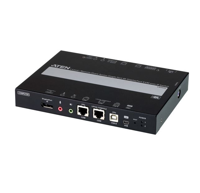 Aten CN9950 1-Local/Remote Share Access Single Port 4K DisplayPort KVM over IP Switch Aten CN9950 1-Local/Remote Share Access Single Port 4K DisplayPort KVM over IP Switch